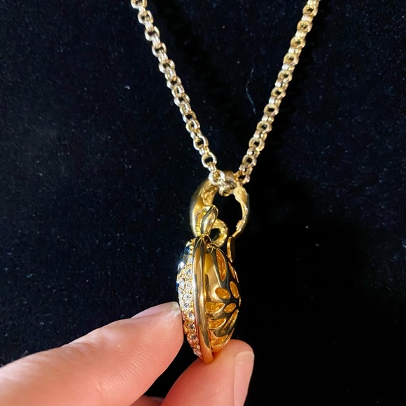 Vintage Nolan Miller Heart Pendant Necklace - Picture 17 of 17